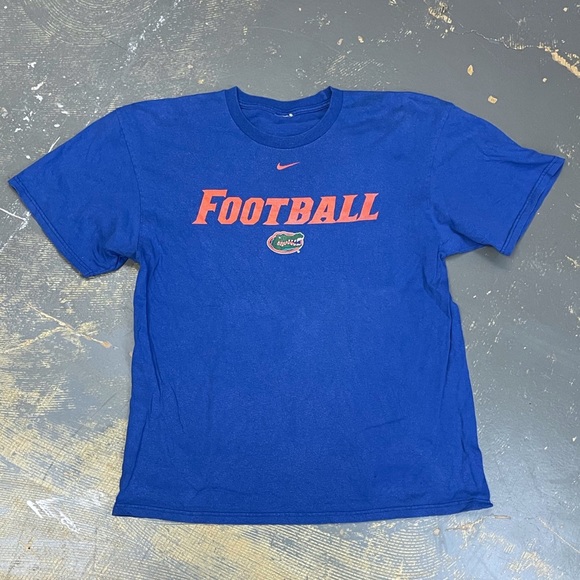 Nike Florida Gators Football Shirt Team XL Blue Trask Tebow - Picture 8 of 8